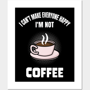 Funny Coffee Lover Caffeine Quote Humor Posters and Art